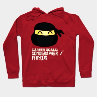 Sonographer Ninja Hoodie